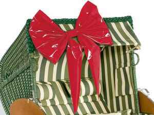 Lackschleife für Aktionsmodelle: Lackschleife rot